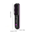 Vetra Pro Ionic Straightening Brush-  Ceramic Heating Hair Comb Wireless Portable Negative Ion Technology